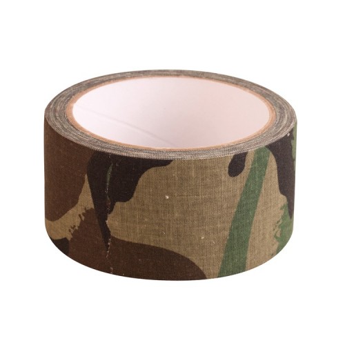 Camouflage Tape (Adhesive) (Woodland Camo), Camouflage tape is one of those inventions where you didn't realise you needed or wanted it, but now you do